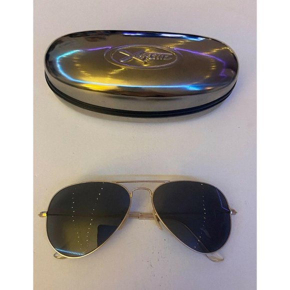 Ray Ban RB3025 Matte Gold Fashion Aviator Sunglass - Picture 2 of 12